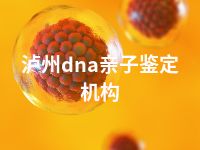 泸州dna亲子鉴定机构