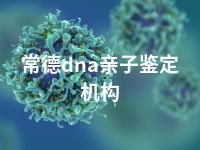 常德dna亲子鉴定机构