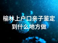 榆林上户口亲子鉴定到什么地方做