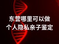 东营哪里可以做个人隐私亲子鉴定