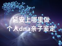 延安上哪里做个人dna亲子鉴定