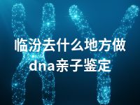 临汾去什么地方做dna亲子鉴定