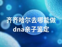 齐齐哈尔去哪能做dna亲子鉴定