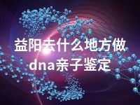 益阳去什么地方做dna亲子鉴定