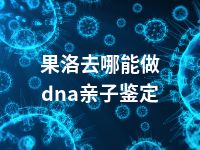 果洛去哪能做dna亲子鉴定