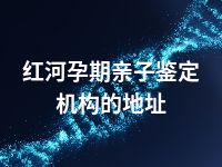 红河孕期亲子鉴定机构的地址