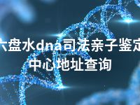 六盘水dna司法亲子鉴定中心地址查询