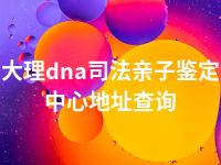 大理dna司法亲子鉴定中心地址查询