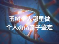 玉树个人哪里做个人dna亲子鉴定