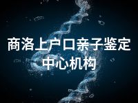 商洛上户口亲子鉴定中心机构