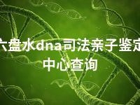 六盘水dna司法亲子鉴定中心查询