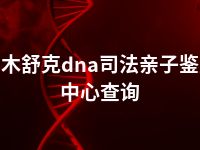 图木舒克dna司法亲子鉴定中心查询