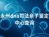 永州dna司法亲子鉴定中心查询