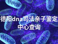 德阳dna司法亲子鉴定中心查询