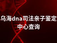 乌海dna司法亲子鉴定中心查询