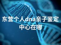 东营个人dna亲子鉴定中心在哪