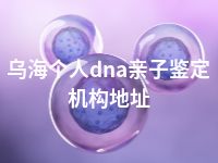 乌海个人dna亲子鉴定机构地址