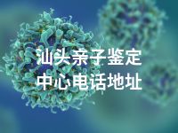 汕头亲子鉴定中心电话地址