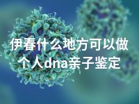 伊春什么地方可以做个人dna亲子鉴定