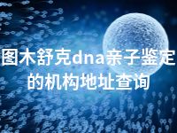 图木舒克dna亲子鉴定的机构地址查询