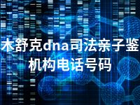 图木舒克dna司法亲子鉴定机构电话号码