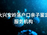 大兴安岭落户口亲子鉴定服务机构