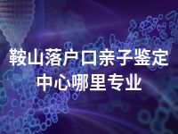 鞍山落户口亲子鉴定中心哪里专业