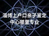 淄博上户口亲子鉴定中心哪里专业