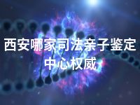 西安哪家司法亲子鉴定中心权威