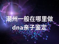 潮州一般在哪里做dna亲子鉴定