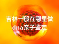 吉林一般在哪里做dna亲子鉴定