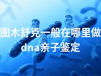 图木舒克一般在哪里做dna亲子鉴定