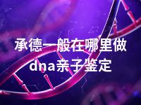 承德一般在哪里做dna亲子鉴定