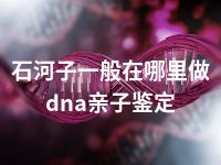 石河子一般在哪里做dna亲子鉴定