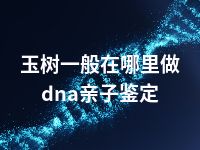 玉树一般在哪里做dna亲子鉴定