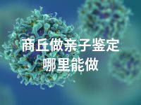 商丘做亲子鉴定哪里能做