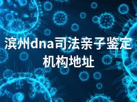 滨州dna司法亲子鉴定机构地址