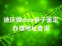 迪庆做dna亲子鉴定办理地址查询