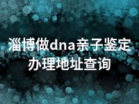 淄博做dna亲子鉴定办理地址查询