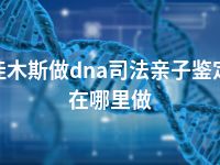 佳木斯做dna司法亲子鉴定在哪里做