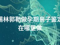 锡林郭勒做孕期亲子鉴定在哪里做