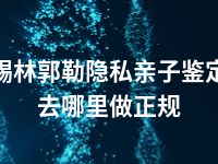 锡林郭勒隐私亲子鉴定去哪里做正规