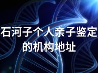 石河子个人亲子鉴定的机构地址