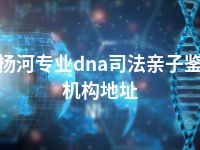 胡杨河专业dna司法亲子鉴定机构地址