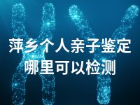 萍乡个人亲子鉴定哪里可以检测