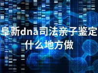 阜新dna司法亲子鉴定什么地方做