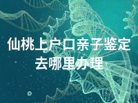 仙桃上户口亲子鉴定去哪里办理