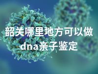 韶关哪里地方可以做dna亲子鉴定