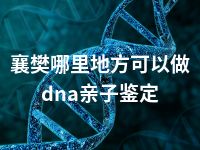 襄樊哪里地方可以做dna亲子鉴定