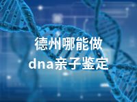 德州哪能做dna亲子鉴定